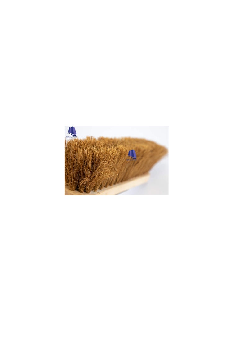 Generic - Sweeping Brush Broom Head Chose Soft Stiff Bristles Indoor or Outdoor Yard Brush Brush With Stick 12 Inch - Image 1