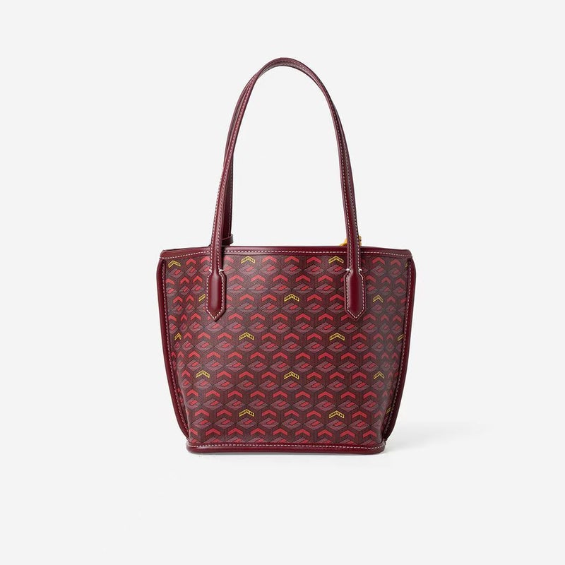 Christyng Fashion Printed Bucket Bag Set, Simple Shoulder Bag, Tote Bag, Versatile Handbag - Image 5