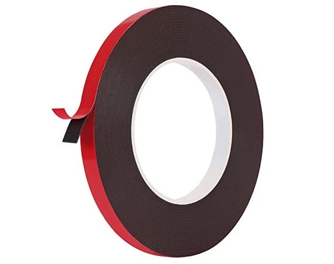 ISAN ® Double sided GREY Acrylic Foam Mounting Tape, Heavy Duty, Width 8mm, 7 Mtr Length (6 Pcs.) - Image 1
