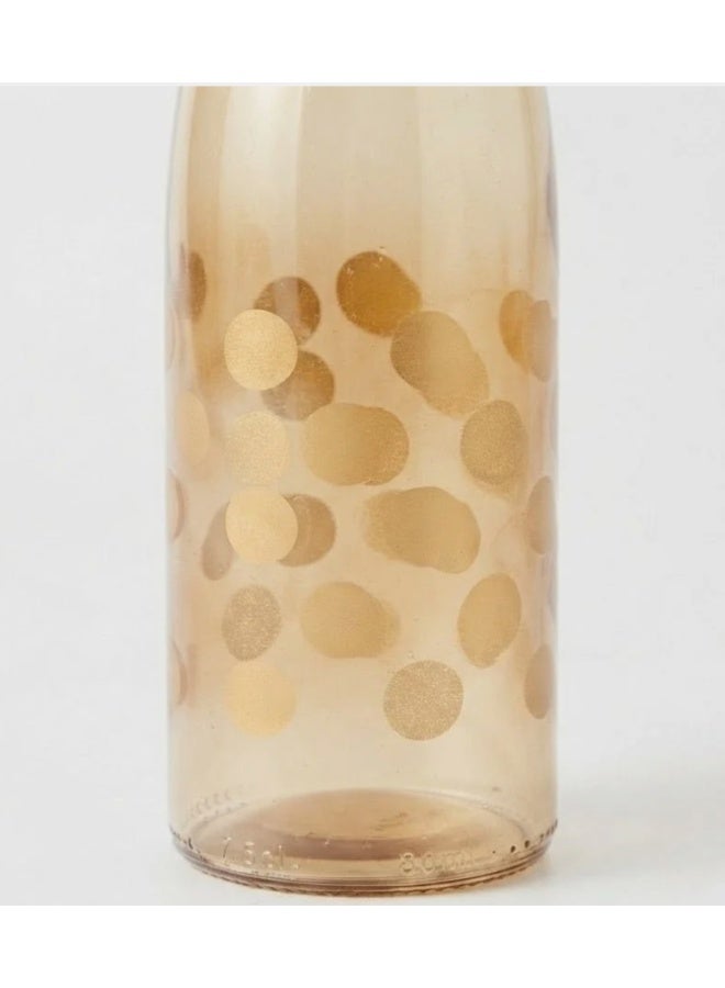 AKDC Sigma Tinted Orange Glass Oil Dispenser - 750ml - Image 2
