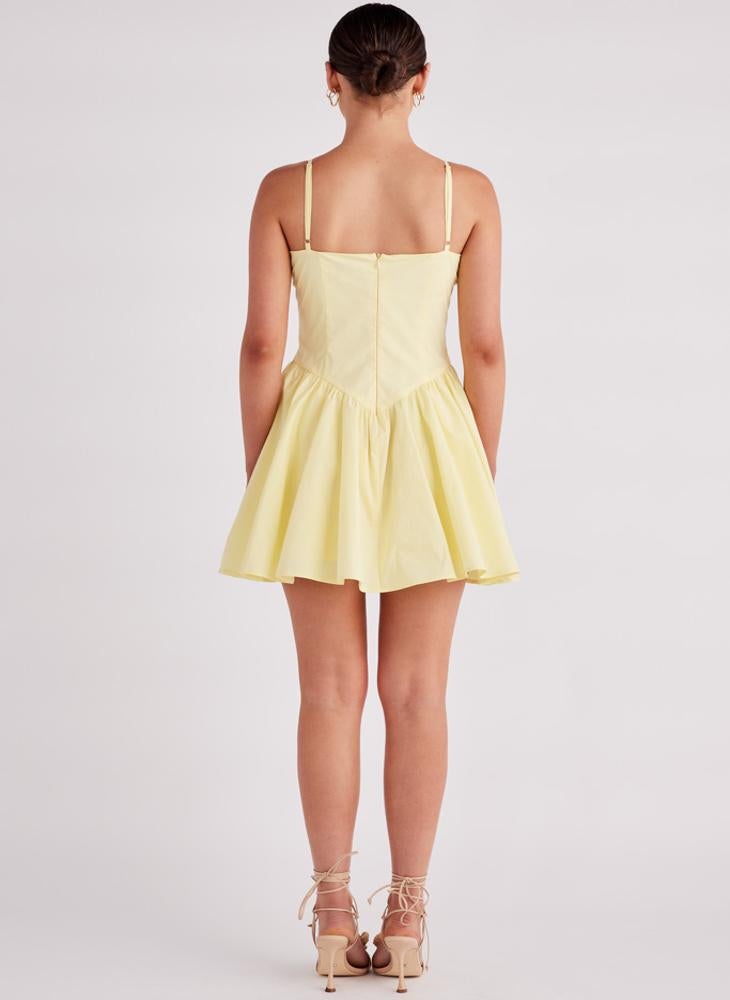 SNDYS - Strappy Sweetheart Neck Dress - Image 1