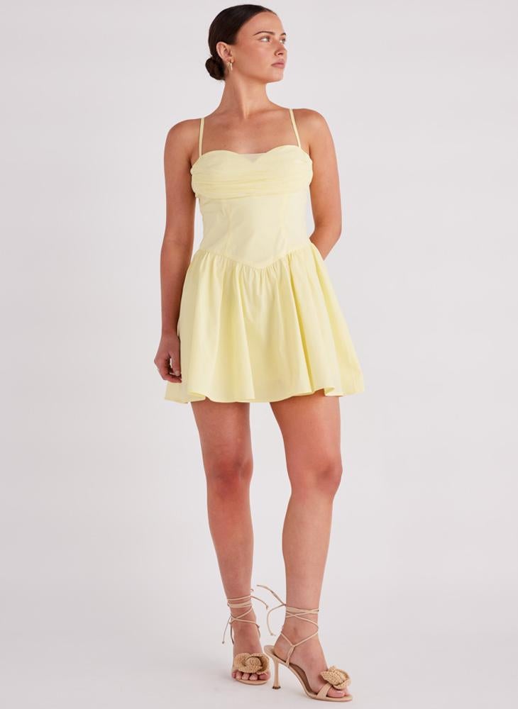 SNDYS - Strappy Sweetheart Neck Dress - Image 1