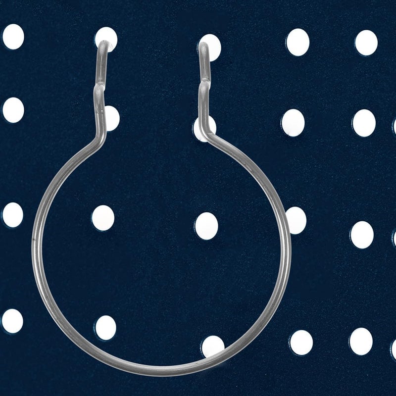 8pcs Metal Pegboard Tool Hooks for Garage and Workshop, Sturdy Pegboard Wall Hanging Organizer Accessories for Tool Storage and Display - Image 5