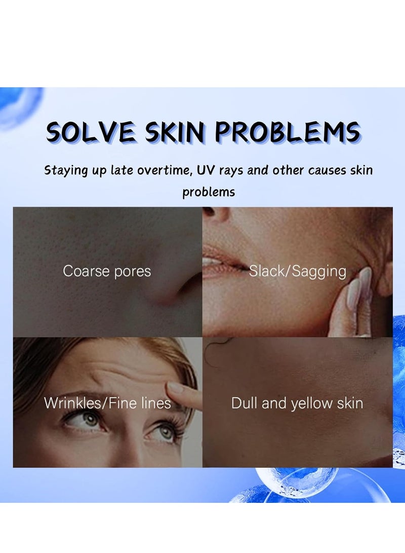 Posealing Blue Copper Peptide Face Cleanser,Blue Peptide Skin Care ,Anti Aging Serum for Face Scincare ,Peptide Moisturiser,Face Skin Care for Women Face Cleanser 100g - Image 5