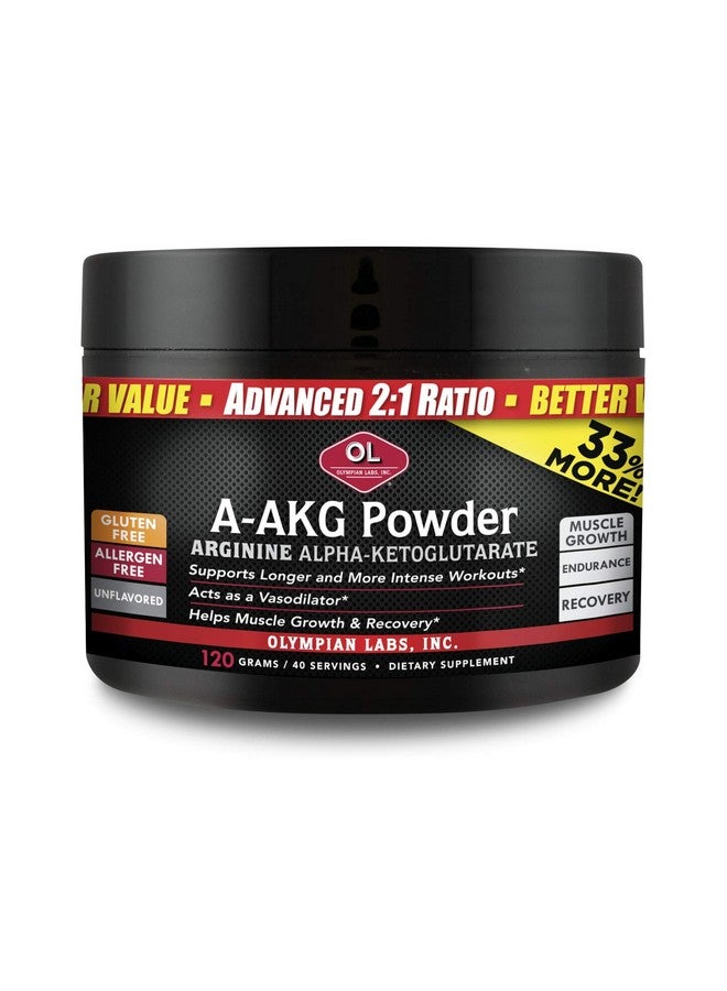 Olympian Labs A-AKG Powder, 40 Servings, 4.2 Oz - Image 1