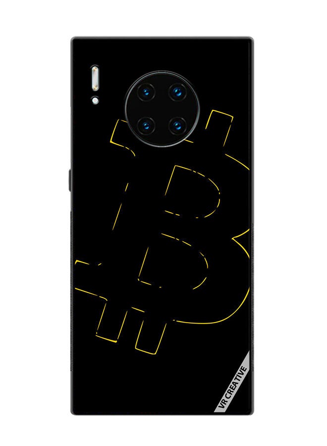 VR CREATIVE Protective Case Cover For Huawei Mate 30 Pro Bitcoin Design Multicolour - Image 1