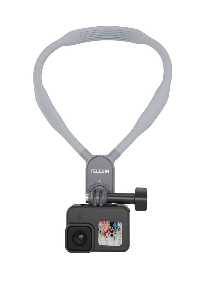 TELESIN Magnetic Neck Hanging Camera Holder for GoPro Insta360 DJI Action Sports Camera Vlog Neck Lanyard Body Strap Mount for Action Camera(Standard) - Image 1