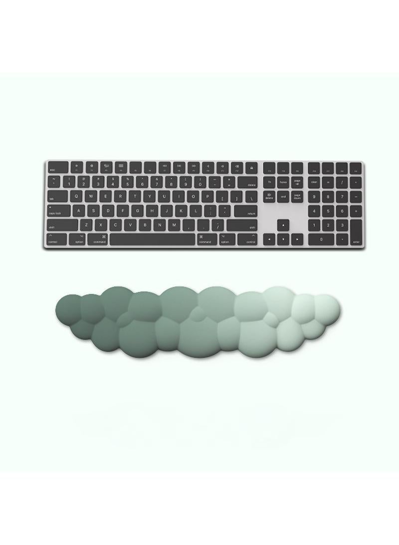 Y&D 2-Piece Office Keyboard Cloud Wrist Rest And High Density Memory Silicone Non Slip Base Mouse Pad  - Image 3