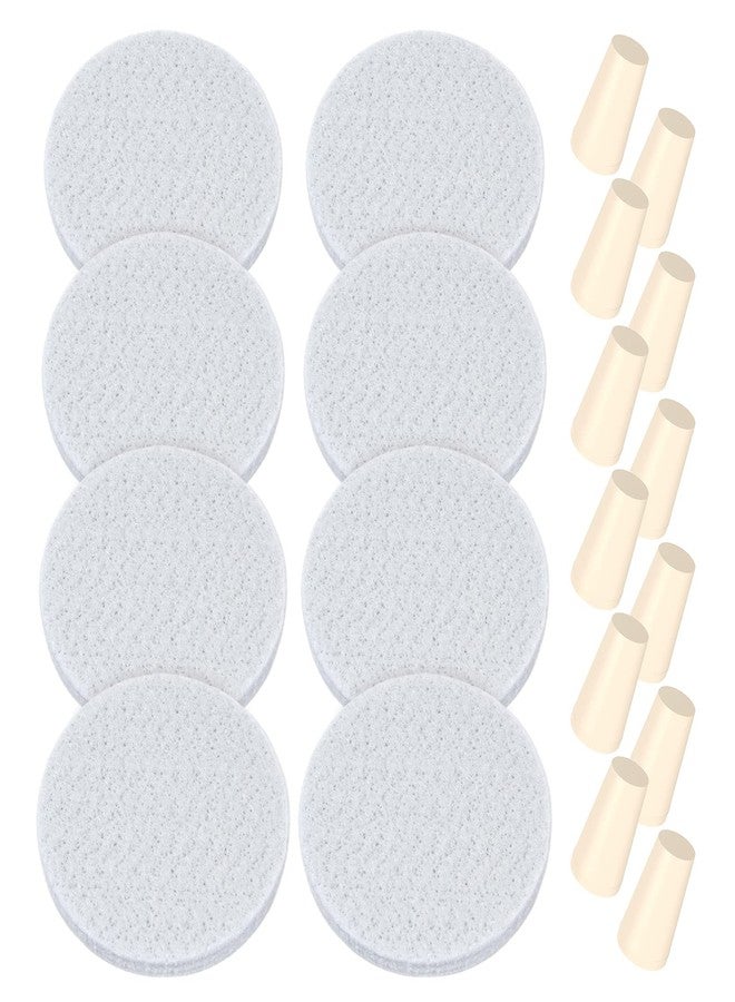 Sconva 20Pcs Reusable Cold Brew Coffee Filters & Stoppers Replacement Compatible with Toddy Cold Brew System (Include 8Pcs Coffee Filters & 12Pcs Silicone Rubber Stoppers) - Image 1
