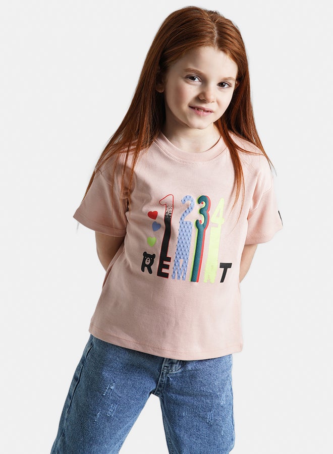 ريمينت تيشرت للبنات برسمة ريمنت كشميري  - Image 2