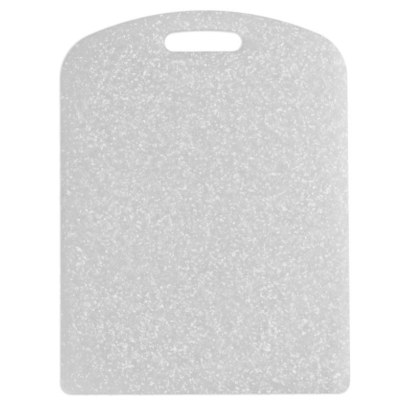 Dexas Decorator House SuperBoard Cutting Board with Rounded Corners 12 by 16 inches Granite