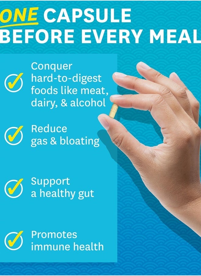 Zenwise Health - Zenwise Digestive Enzymes - Probiotic Multi Enzymes with Probiotics and Prebiotics for Bloating Relief for Women and Men, Bromelain and More for Gut Health and Digestion (45 Count) - Image 1