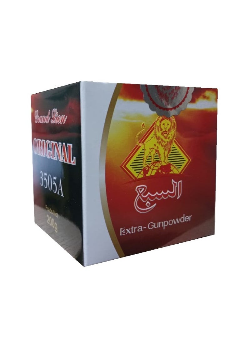 Grand Lion Original 3505A Premium Quality Extra Fine Moroccan Green Tea, 200g  - Image 4