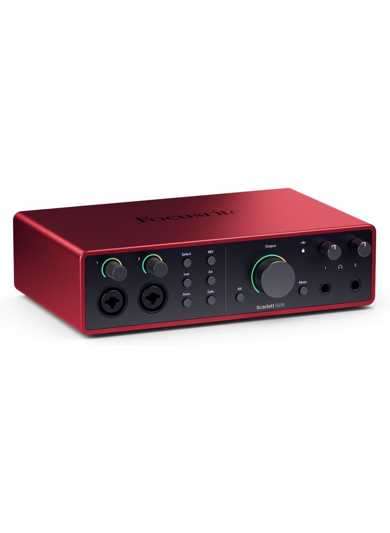 فوكوسرايت واجهة صوت فوكسرايت سكارليت 16i16 الجيل الرابع عبر USB - Image 1