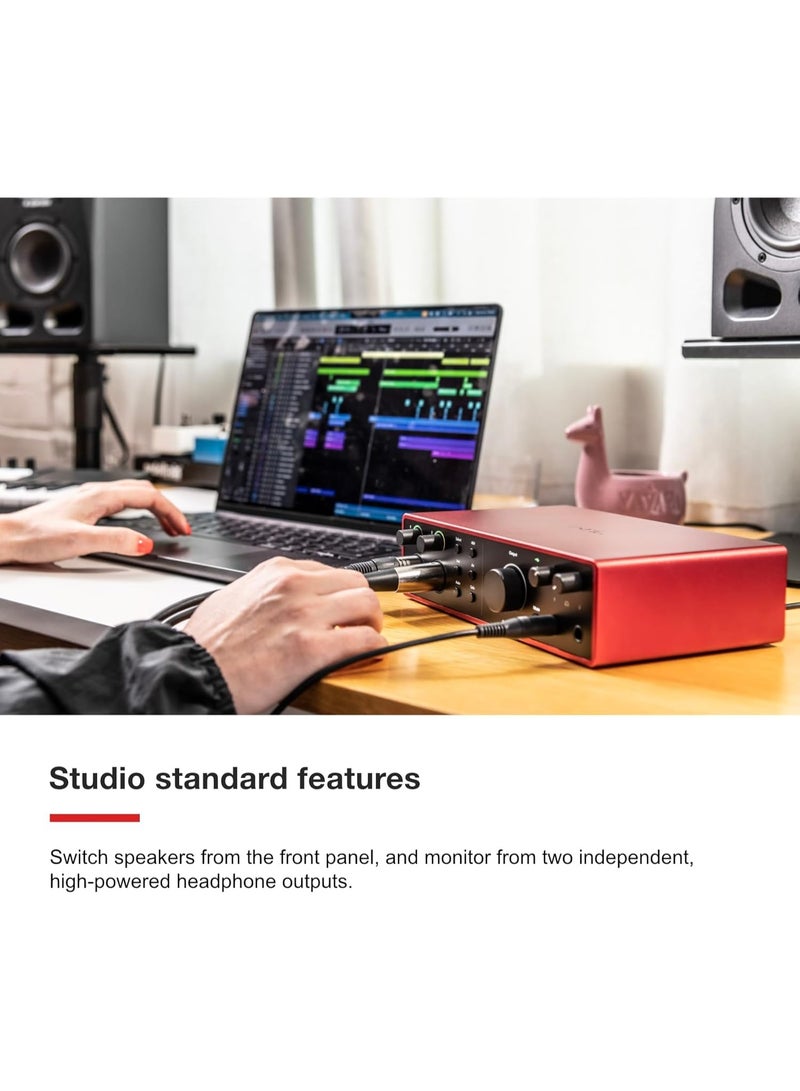 فوكوسرايت واجهة صوت فوكسرايت سكارليت 16i16 الجيل الرابع عبر USB - Image 4