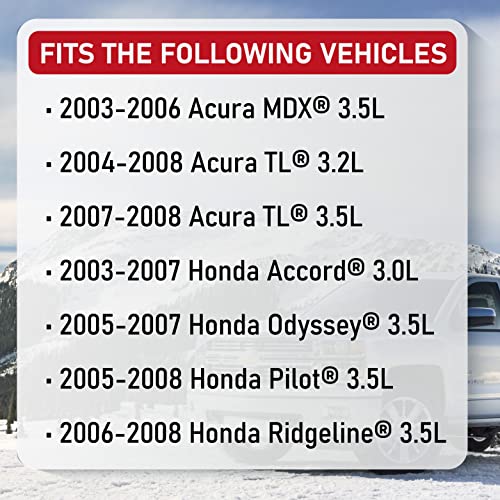 AA Ignition Automotive AC Compressor - Compatible with Acura & Honda Vehicles - MDX, TL, Accord, Odyssey, Pilot & Ridgeline - Replaces 38810RCAA01, 10736C, 639318 - HVAC Air Conditioning Compressor - Image 5