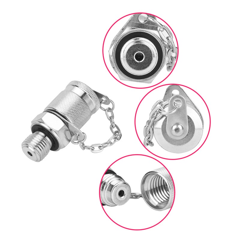 63MPa/630BAR Hydraulic Pressure Test Point Testing Coupling Adapter (G3/8) - Image 3