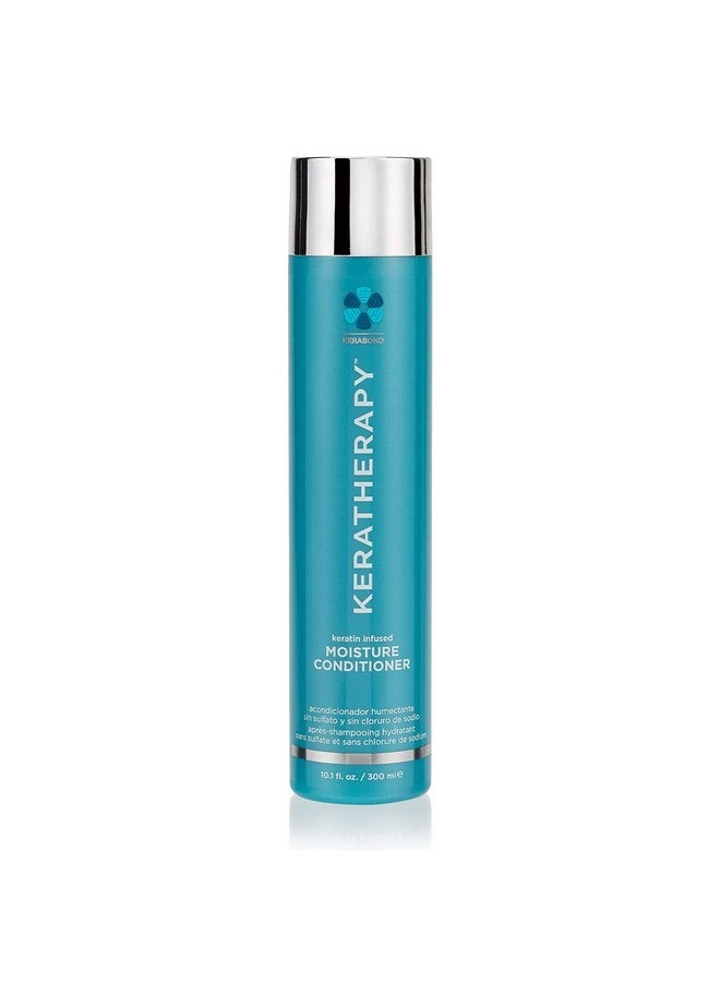 KERATHERAPY Keratin Infused Moisture Conditioner 10.1 Fl. Oz. 300 Ml Hydrating & Moisturizing Conditioner For Dry Or Damaged Hair With Collagen Jojoba Oil & Kerabond Technology Sulfate Free - Image 2