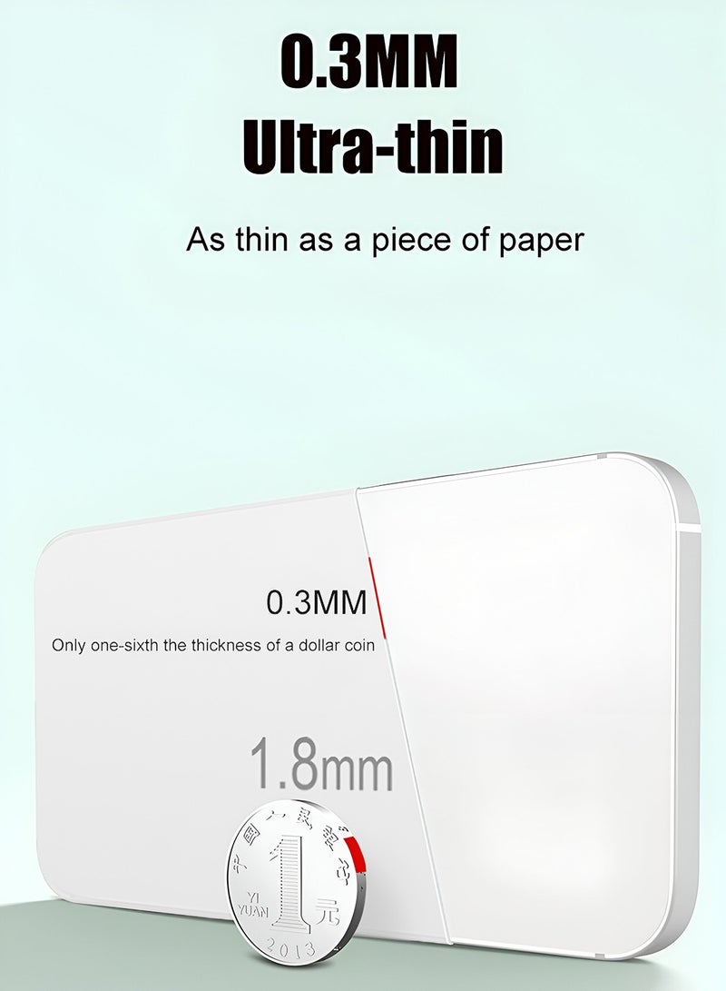 Wtech OnePlus 13T 5G 2025 Syndee Series Hybrid Translucent Magsafe with Magnetic Charging Raised Camera Lips Elegant Look Case Cover - White - Image 3