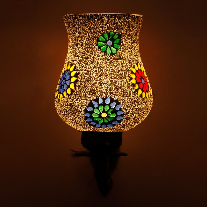 earthenmetal Bell Shaped White Colour Wall Lamp - Image 5