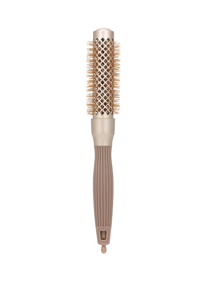 NIBEMINENT Ceramic Coating Round Hair Brush Brown 27 x 4 4centimeter - Image 1