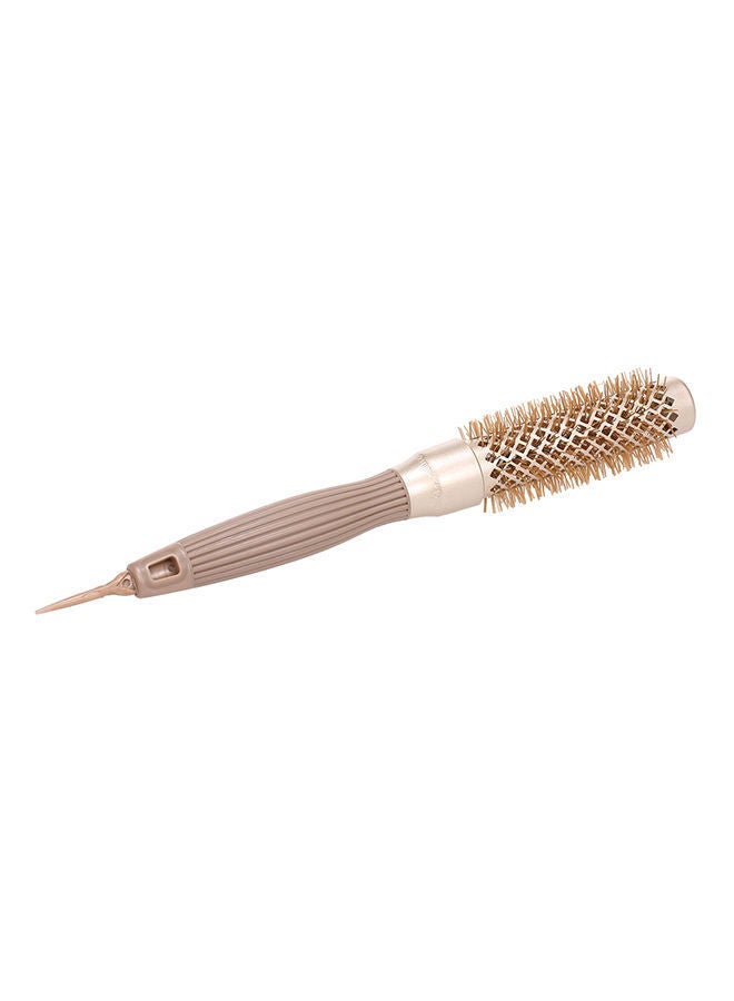 NIBEMINENT Ceramic Coating Round Hair Brush Brown 27 x 4 4centimeter - Image 2