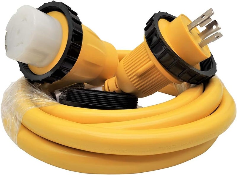 Park World محول طاقة الشاطئ 692002 كابل RV 30A L5-30P ذكر إلى 50A SS2-50R أنثى (موصلين حارين متصلين) (10 قدم) - Image 1