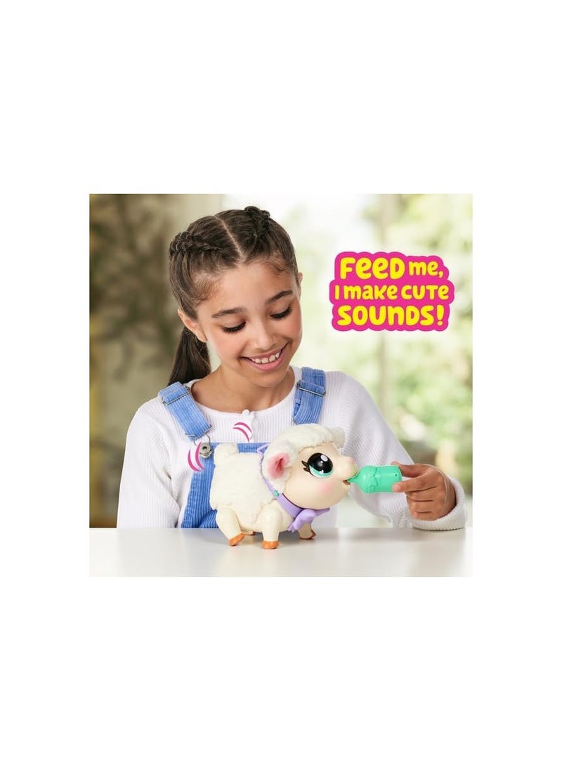 LITTLE LIVE PETS Little Live Pets My Interactive Toy Pet Lamb Snowie  - Image 2
