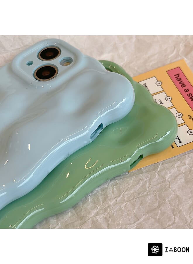 Zaboon Protective Case For iPhone 13 Pro Gloss Oil Wave BubblesTPU - Image 5