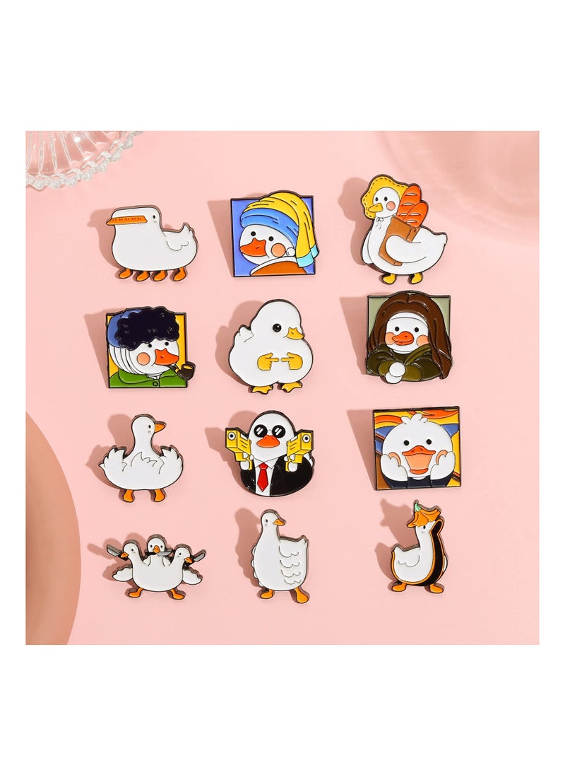 Excefore - Creative Enamel Pins Bulk Set, Cartoon Plants Anime Punk Animals Enamel Backpack Pins for Men/Women Cute Cool Pins for Jackets Clothes - Image 1