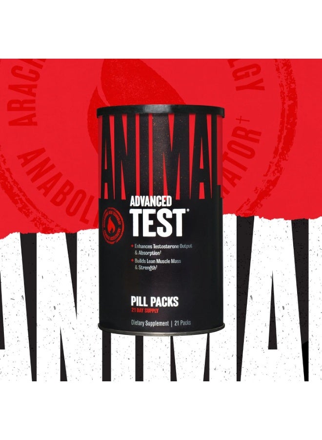 Universal Nutrition Animal Test Testosterone Support Supplement 21 Packs – Advanced Sports Nutrition Formula for Strength, Performance & Muscle Support - Image 4