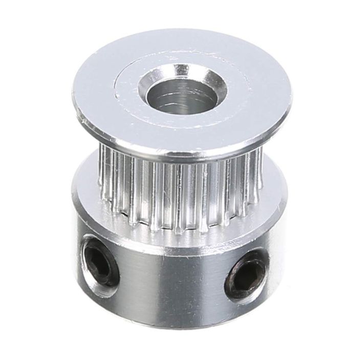 YEEZUGO GT2 Timing Belt Pulley, 8pcs GT2 20Teeth Bore 5mm Timing Pulley Wheel with GT2 5 Meters Rubber Belt and Tensioner by YEEZUGO - Image 3
