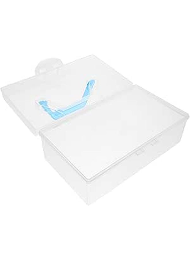 American Mahjong Tile Storage Box Organizer Case With Lid Plastic Container - Image 1
