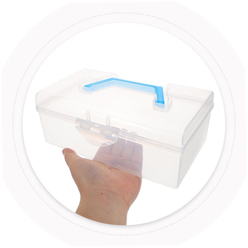 American Mahjong Tile Storage Box Organizer Case With Lid Plastic Container - Image 5