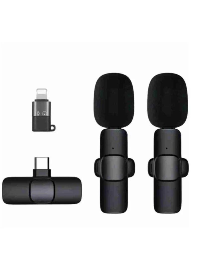 K9 Dual Wireless Microphone For iPhone And Type-C And PC Devices Professional Microphone For Mobile Phone Live Broadcast - Image 3