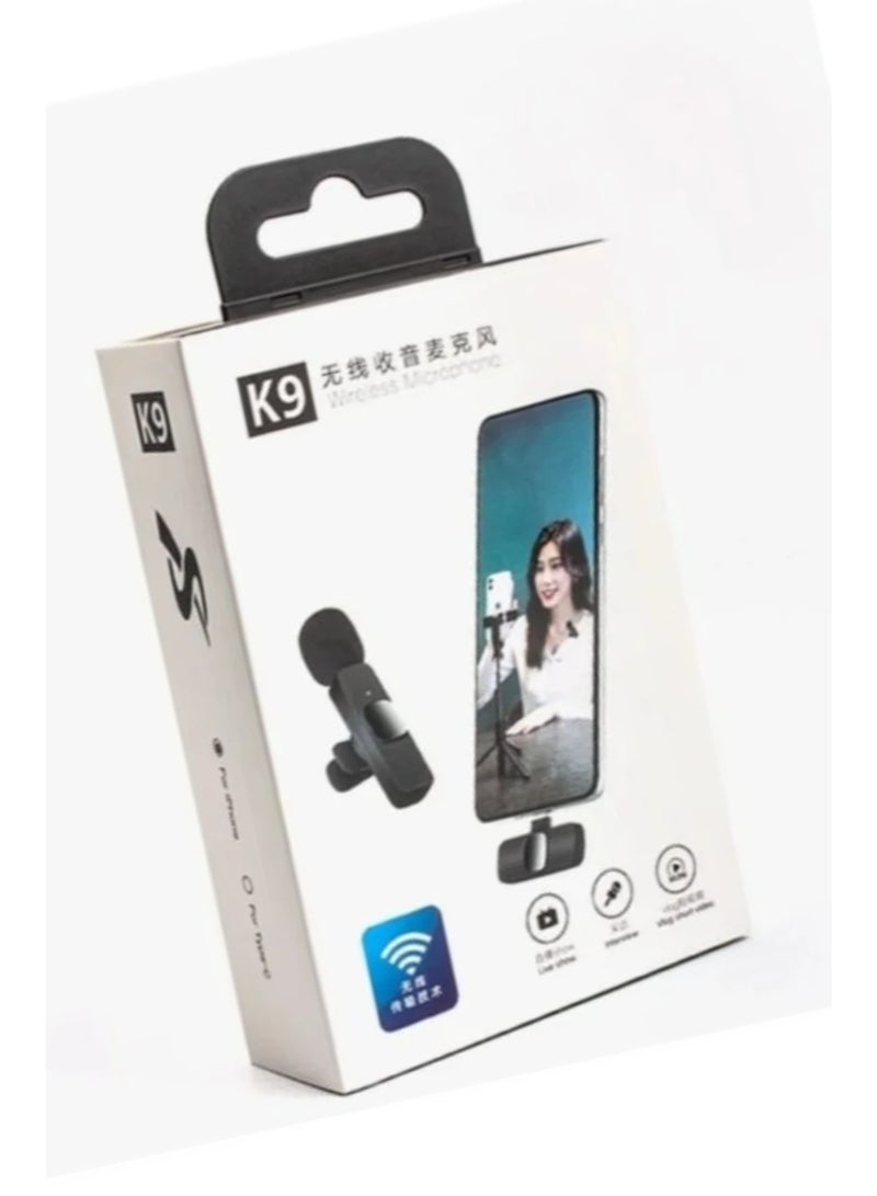 K9 Dual Wireless Microphone For iPhone And Type-C And PC Devices Professional Microphone For Mobile Phone Live Broadcast - Image 4
