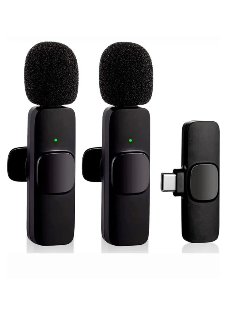 K9 Dual Wireless Microphone For iPhone And Type-C And PC Devices Professional Microphone For Mobile Phone Live Broadcast - Image 1