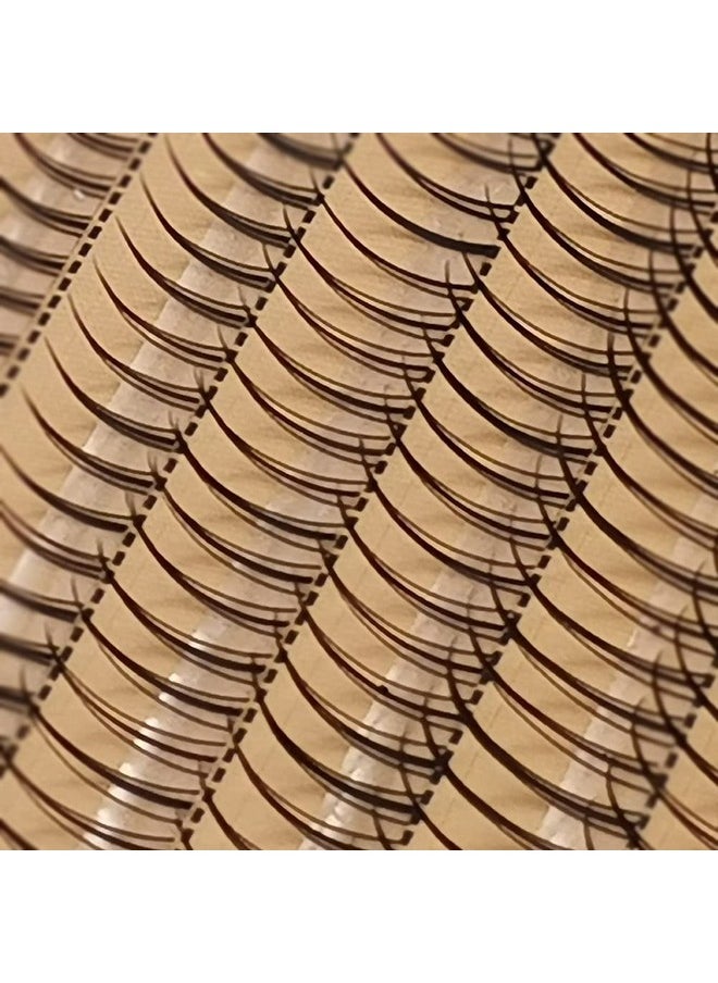 Fishtail Eyelash Extensions Mix Length Single Cluster Fans Eyelashes Fashion Fish Tail Fairy Eyelashes C Curl Super Natual Grafting Eyelash Dovetail Fly Eyelash Sharp Spikes Am Type 10D Lashes