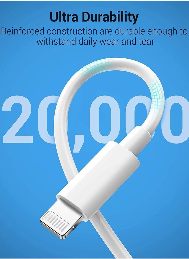 Generic - Lightning Cable 1M iPhone Charger Fast Charging Data Sync Cable Compatible with iPhone 14/13/12/11 Pro Max/XS Max/XR/XS/X/8/7/Plus/6S - Image 1