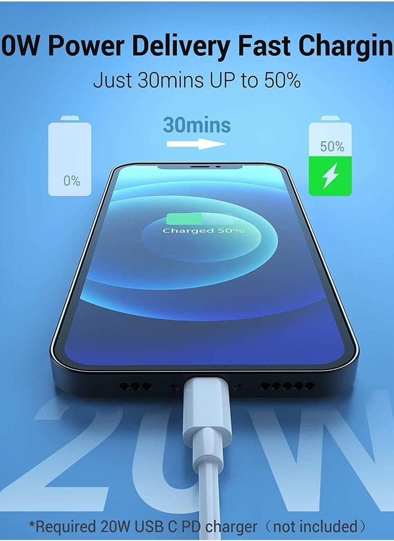 Generic - Lightning Cable 1M iPhone Charger Fast Charging Data Sync Cable Compatible with iPhone 14/13/12/11 Pro Max/XS Max/XR/XS/X/8/7/Plus/6S - Image 1