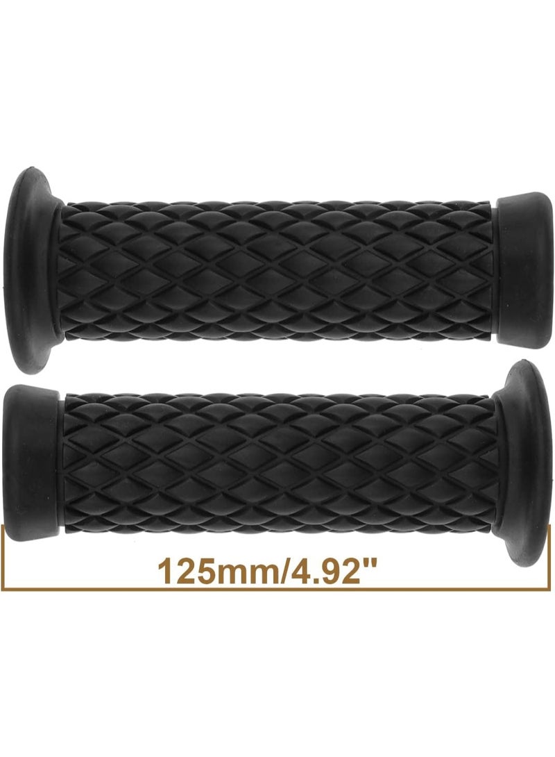 Universal Motorcycle Handles Grips - Non Slip Rubber Motorcycle Grips for Harley Honda Yamaha Suzuki Kawasaki Dirt Bike - Image 4