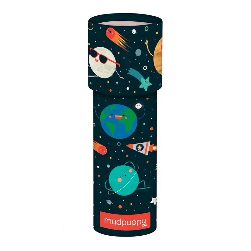 Mudpuppy Solar System â€“ 6.5â€ Tall with 2.25â€ Diameter â€“ Colorful Kaleidoscope for Kids with Colorful Artwork, Ideal for Ages 3-8 â€“ Toy Made of Matte-Finish Board Material - Image 4