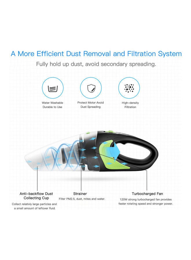 NIBEMINENT Car Handheld Vacuum Cleaner And Accessory Set - Image 2