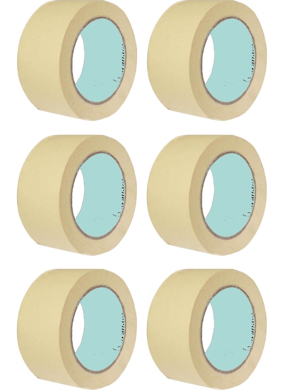 Osman CANDAN 6 Pieces - Buy More, Pay Less - Strong Masking Tape 45MM. 40 Meters  - Image 1