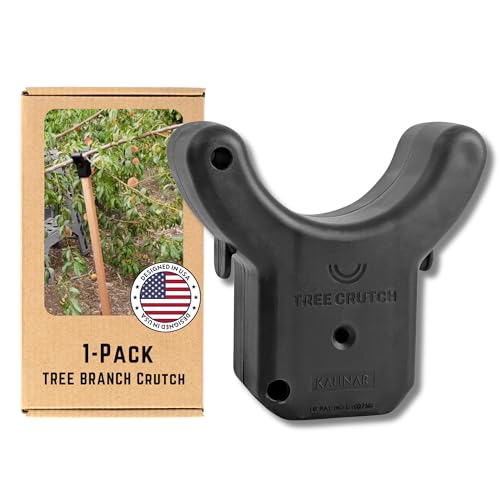 Kalinar Tree Crutch (1-Pack) - Durable Support for Fruit Tree Branches - Prevents Breakage from Heavy Fruit or Snow - Fits 2x2 Lumber, T-Bar, Stakes & More - Pole Not Included - Image 1
