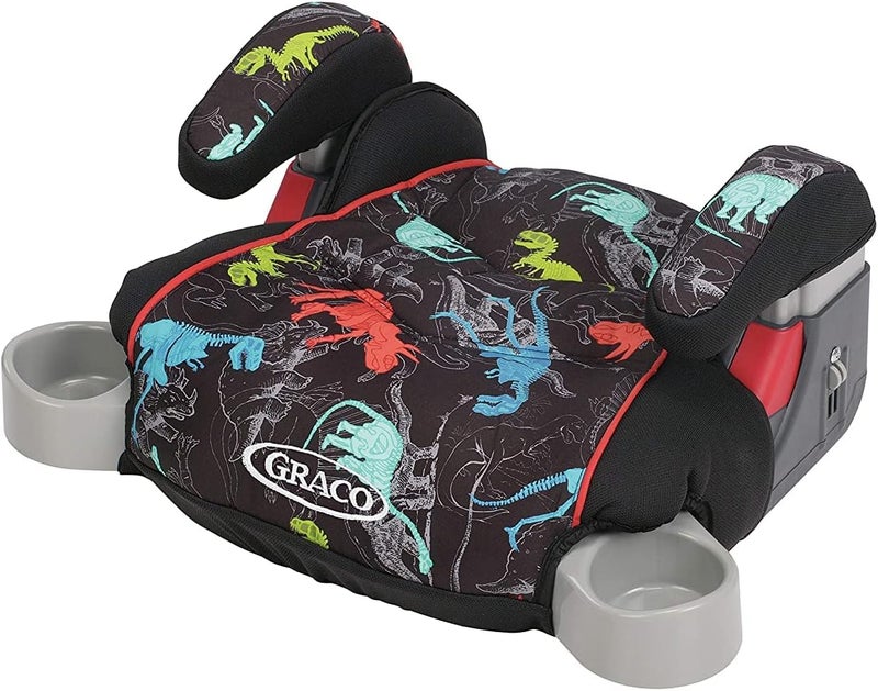 Graco TurboBooster Backless Booster Car Seat - Dinorama - Image 2