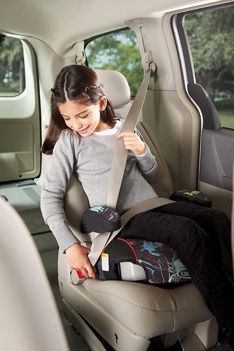 Graco TurboBooster Backless Booster Car Seat - Dinorama - Image 3