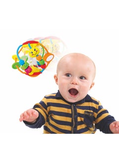 HOLA Hola Toddlers World Activity Ball Interactive Toy w/ 8 Activities, Mirror, Sound Button, and Multi-Sensory Features for Fine & Gross Motor Skills, Cognitive Sensory Development for Toddlers 6M+  - Image 5
