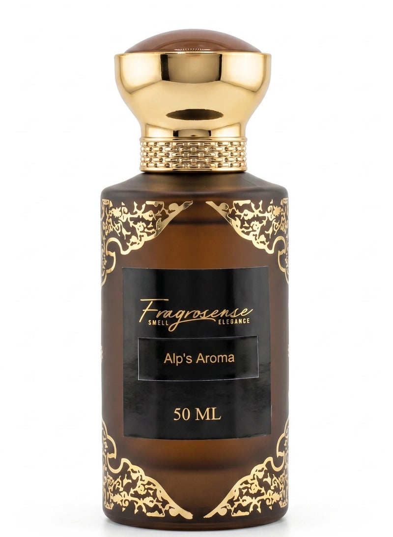 عطر ألبس أرومة للنساء 50 مل، عطر زهري فاكهي مسكي يدوم طويلاً مع الليتشي، الراوند، البرغموت، الورد التركي، الفاوانيا، الفانيليا، الكاشمير، البخور، عطر أنيق أنثوي