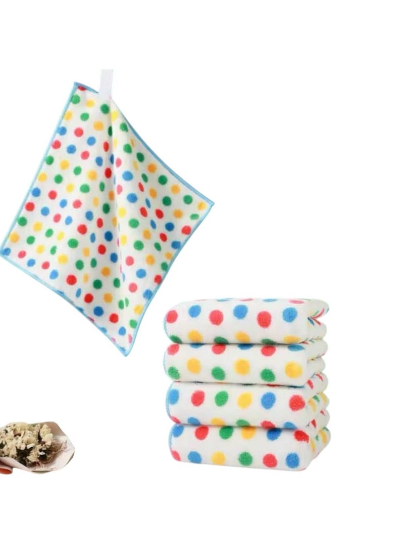 5 Pieces Microfiber Towel Set, Multi-Color for Multi-Use - Microfiber Cleaning Cloth for Car, Kitchen, Glass - Double-Sided Cloths for Drying and Polishing, Thick and Super Absorbent, Kitchen Cleaning Cloth for Glass and Wood - Silk Cloths for Dusting, Cleaning Cloth for Glass, Wood Polishing - Microfiber Kitchen Towels - Microfiber Towel - Microfiber Cloth - Microfiber Cloth - Image 2